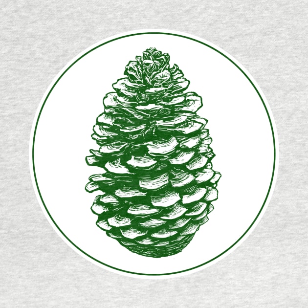 Pinecone - Green by adamkenney